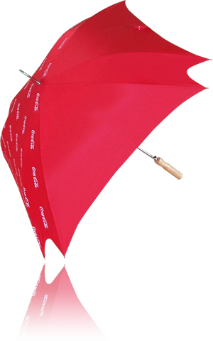 Paraguas individual 760c (Vista frontal)